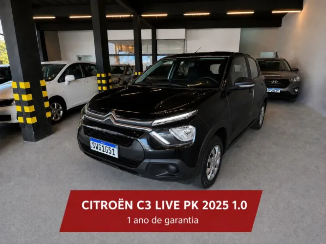 Citroen C3 Live Pack 1.0 Flex 6V 5P Mec. 2025