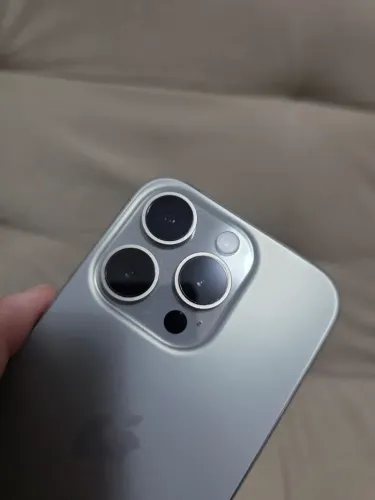 iPhone 15 Pro 128 GB - Titânio Natural | Com Caixa Original
