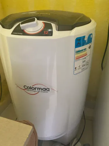 Centrifuga (secadora) 12kl da colormaq (branca) NOVA