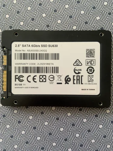 SSD ADATA SU630 240GB Usado + cabo