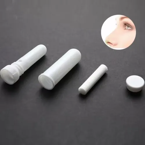 kit 6 pçs inalador nasal vara reutilizável diy óleo essencial aromaterapia difusor