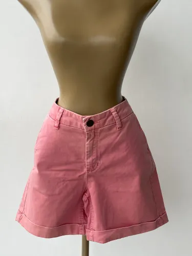 Bermuda jeans/sarja rosa Dudalina