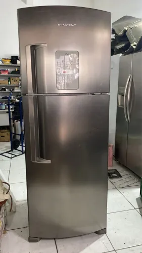 Geladeira Brastemp Frost Free Duplex 375 L Inox 