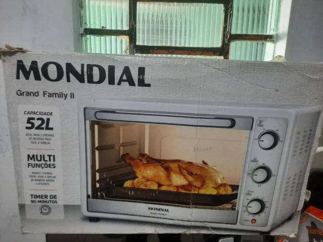 FORNO ELÉTRICO MONDIAL GRAND FAMILY II - 52 LITROS