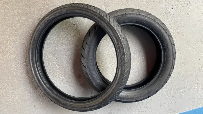 Pneu Bridgestone Battlax Adventure A41r - Tiger 900 Rally Pro
