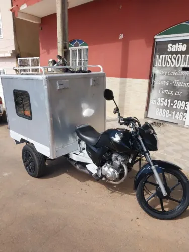 Triciclo Carga Fusco Motosegura Honda 2022 160C " Segundo Dono" Com de Redução