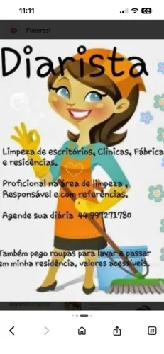 Faxineira 