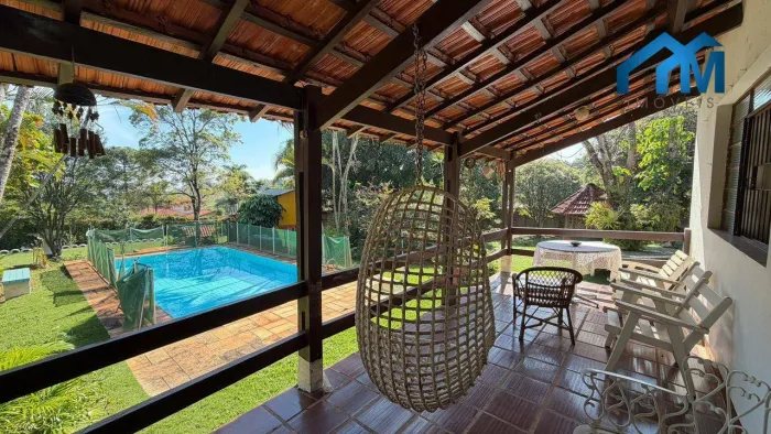 Chácara com 5 dormitórios à venda, 2650 m² - Condomínio Residencial Chácaras Monte Verde -