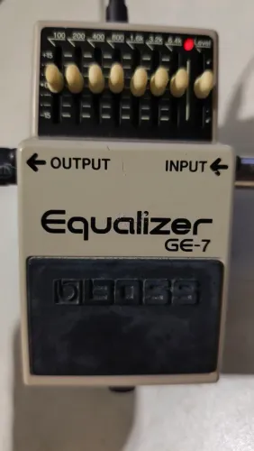 PEDAL BOSS EQUALIZER - 3X SEM JUROS NOS CARTÕES 