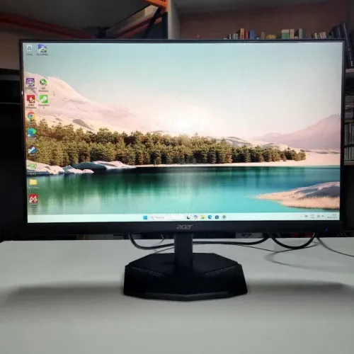 Monitor Gamer Acer Nitro 23,8", FHD, 180Hz, 0,5ms, VA. HDMI e VGA, FreeSync, VESA