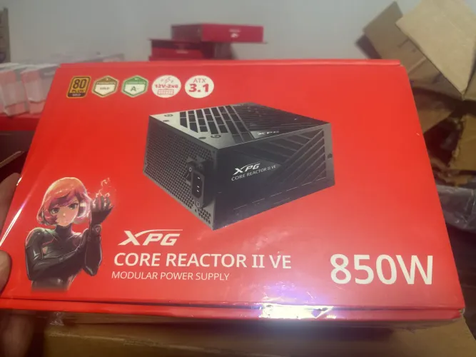 Fonte XPG Core Reactor II VE 850W, 80 Plus Gold