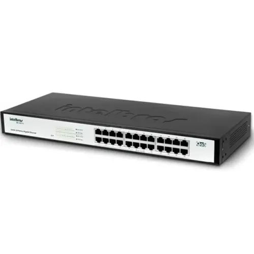 Switch Intelbras 24 Portas Giga Ethernet Mod. SG-240 QR