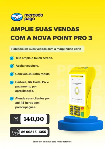 Maquininha de Cartão ( Pronta Entrega )