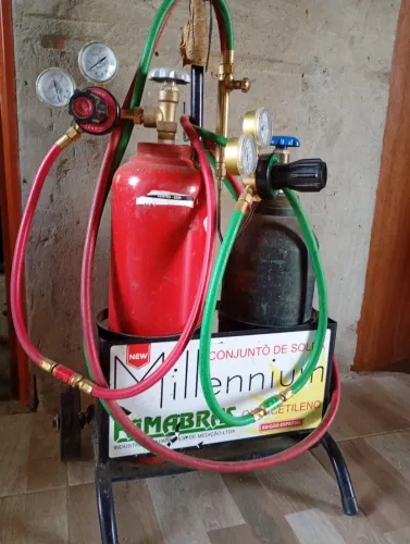 Máquina de solda maçarico