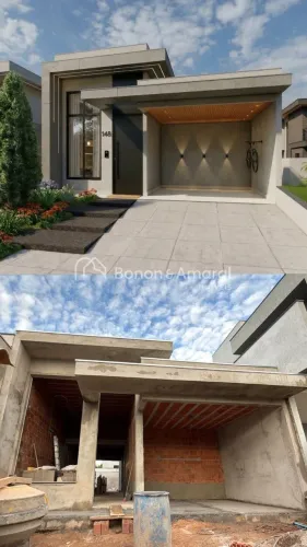 Casa para venda com 03 quartos no condomínio Terras da Estância em Paulínia-SP