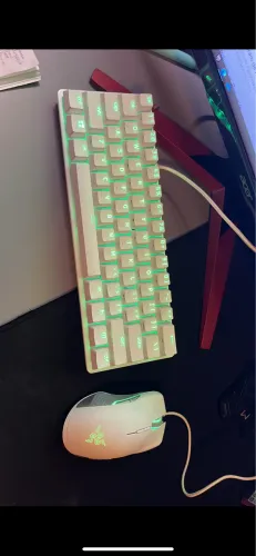 Teclado Huntsman Mini Chroma Mercury White
