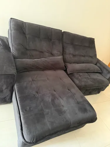 Sofá Retrátil e Reclinável 2,5 metros