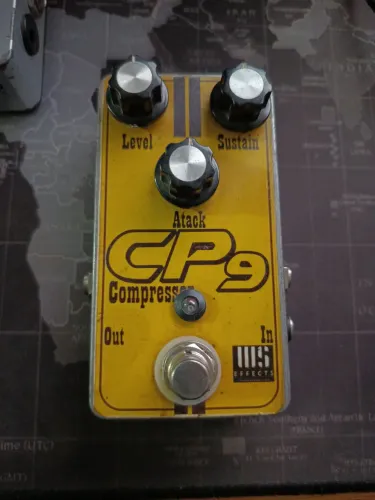 Pedal compressor CP9 WS - clone do Ibanez compressor