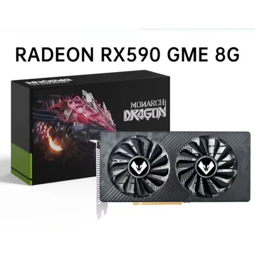 Placa de vídeo rx 590 8gb nova com garantia