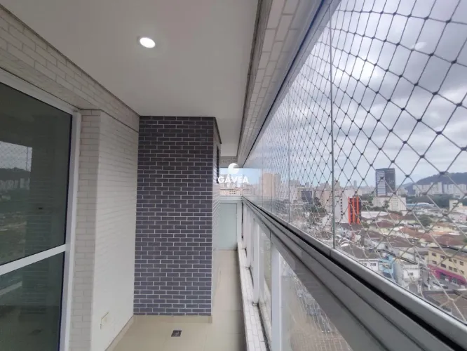 Apartamento à venda no Vila Mathias em Santos.