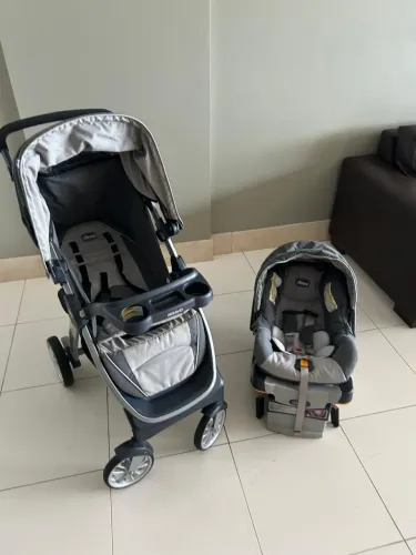 Carrinho de bebê 3 em 1 CHICCO BRAVO