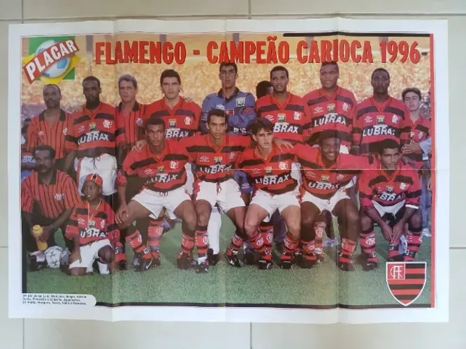 Pôster Flamengo Carioca 1996