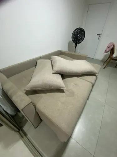 SOFÁ RETRÁTIL 3 LUGARES