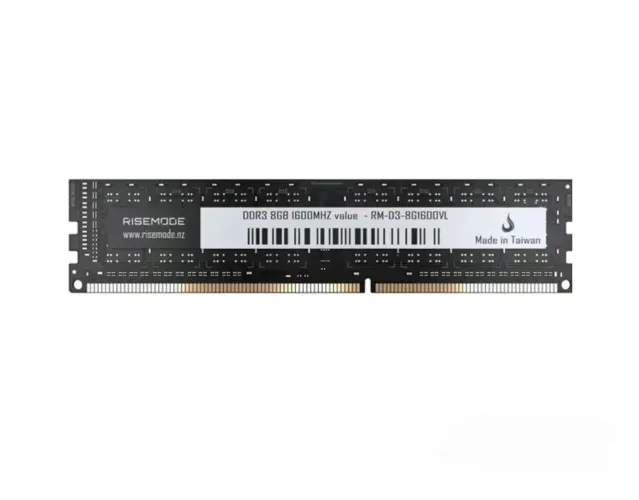 Memória RAM Gamer Rise Mode Value Original, 8GB, 1600MHz, DDR3L, CL11, Para Pc (Lacrado)