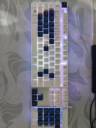 Teclado Gamer semi mecânico