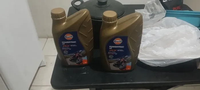 Óleo 15w50 Gulf 100% Sintético