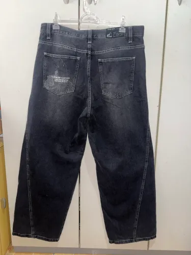 calça baggy symmetrical black take off