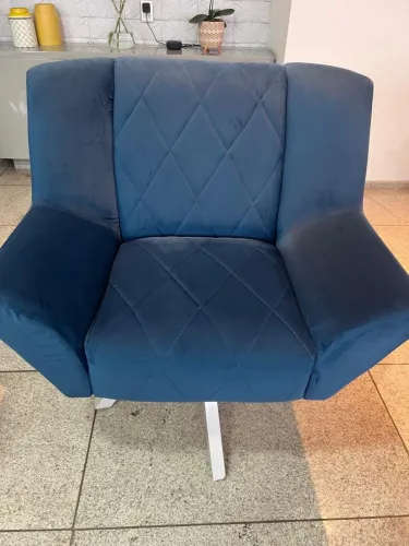 Poltrona Dimitri Azul (Ótimo estado)