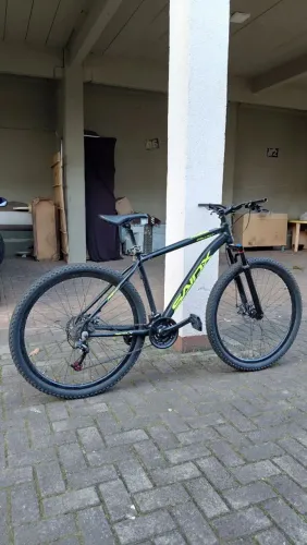 Bike Sundown Brillant Aro 29 MTB Preta/Verde - Muito Bonita e Conservada