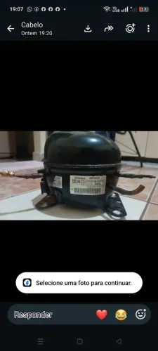 Compresos 1/4 de Hp 115v/127v. Gás r134a en boas condições 