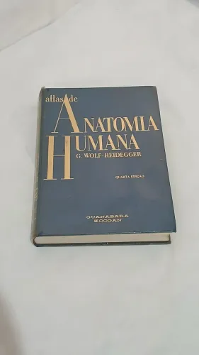 Atlas De Anatomia Humana Wolf-Heidegger 4ª Ed Capa Dura 3 Vols