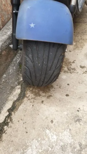 Scooter c bateria nova pneu novo