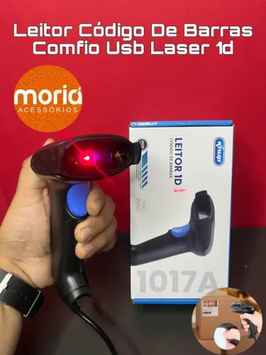 Leitor De Código De Barras Sem Fio Ultra Rápido Usb