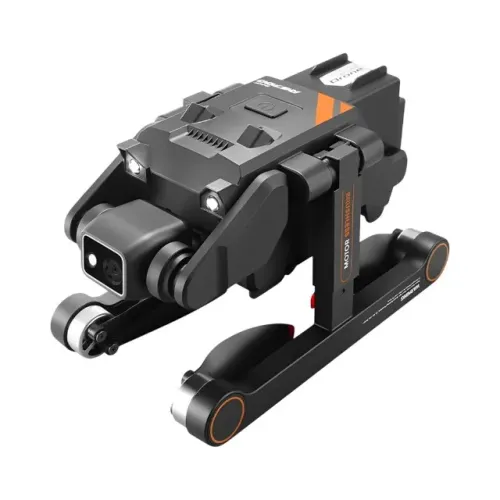 Drone Hezer RG700 Pro com controle remoto e tela.