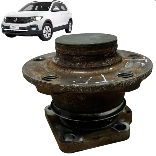 Cubo Rolamento Traseira Nivus Tcross 2021 2023 Ambos Lado