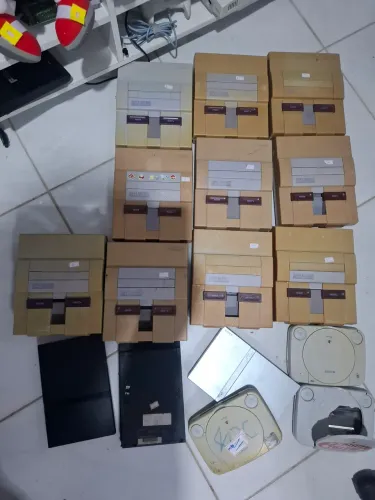 Lote super nintendo sucata leia o ANUNCIO