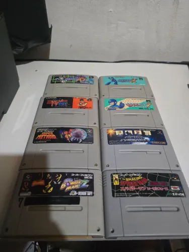 Super Lote - Super Famicom - 8 Jogos Especiais *Leia Descrição*
