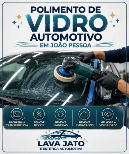 Polimento em vidro 