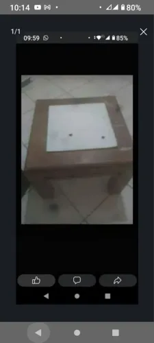 Mesa de centro de madeira