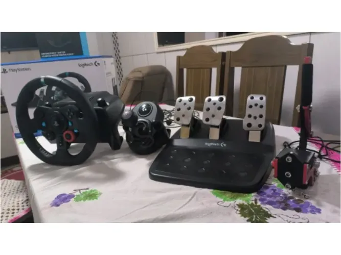 G29 volante + câmbio + freio de mão 