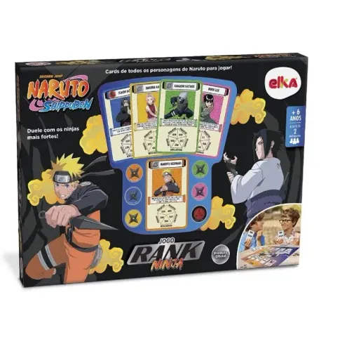 Jogo Rank Ninja - Naruto Shippuden - Elka (Novo na Caixa)