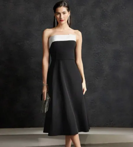Vestido Preto Elegante