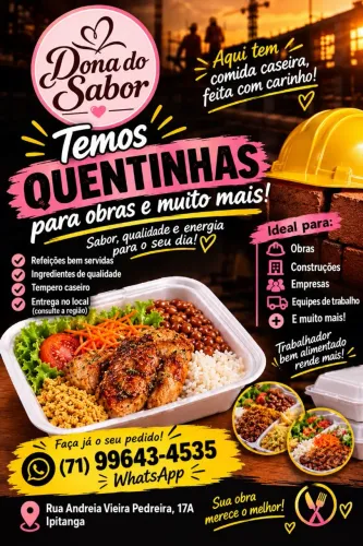 Fornecedores de Almoço e etc...