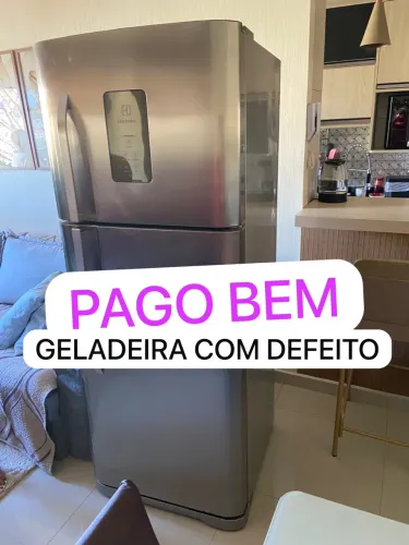 Geladeira compre com defeito Electrolux consul Brastemp ..