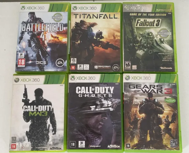 Jogos Originais Xbox 360 - R$ 50,00 Cada