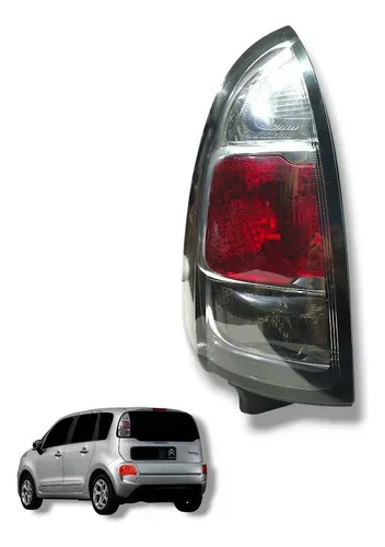 Lanterna Traseira Citroen C3 Air Cross 2011 A 2016 Esquerdo Esquerdo/motorista Vermelho